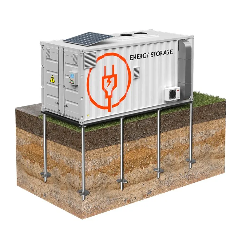 Stockage d'énergie sur pieux vissés
